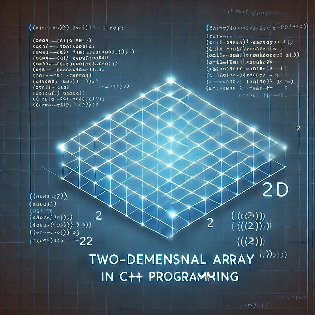 Two Dimensional Array in C++